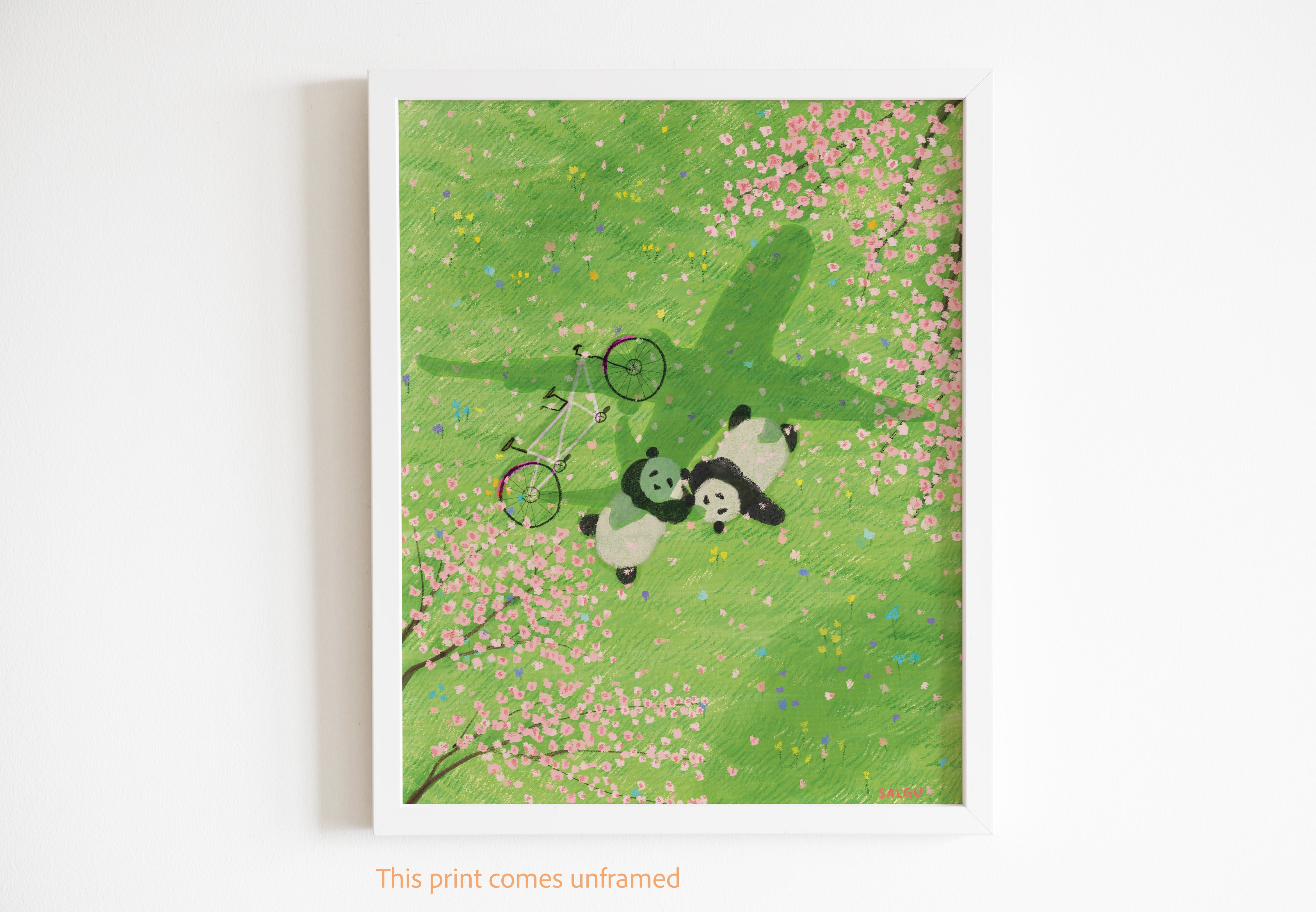 Pandas at Gravelly Point Print
