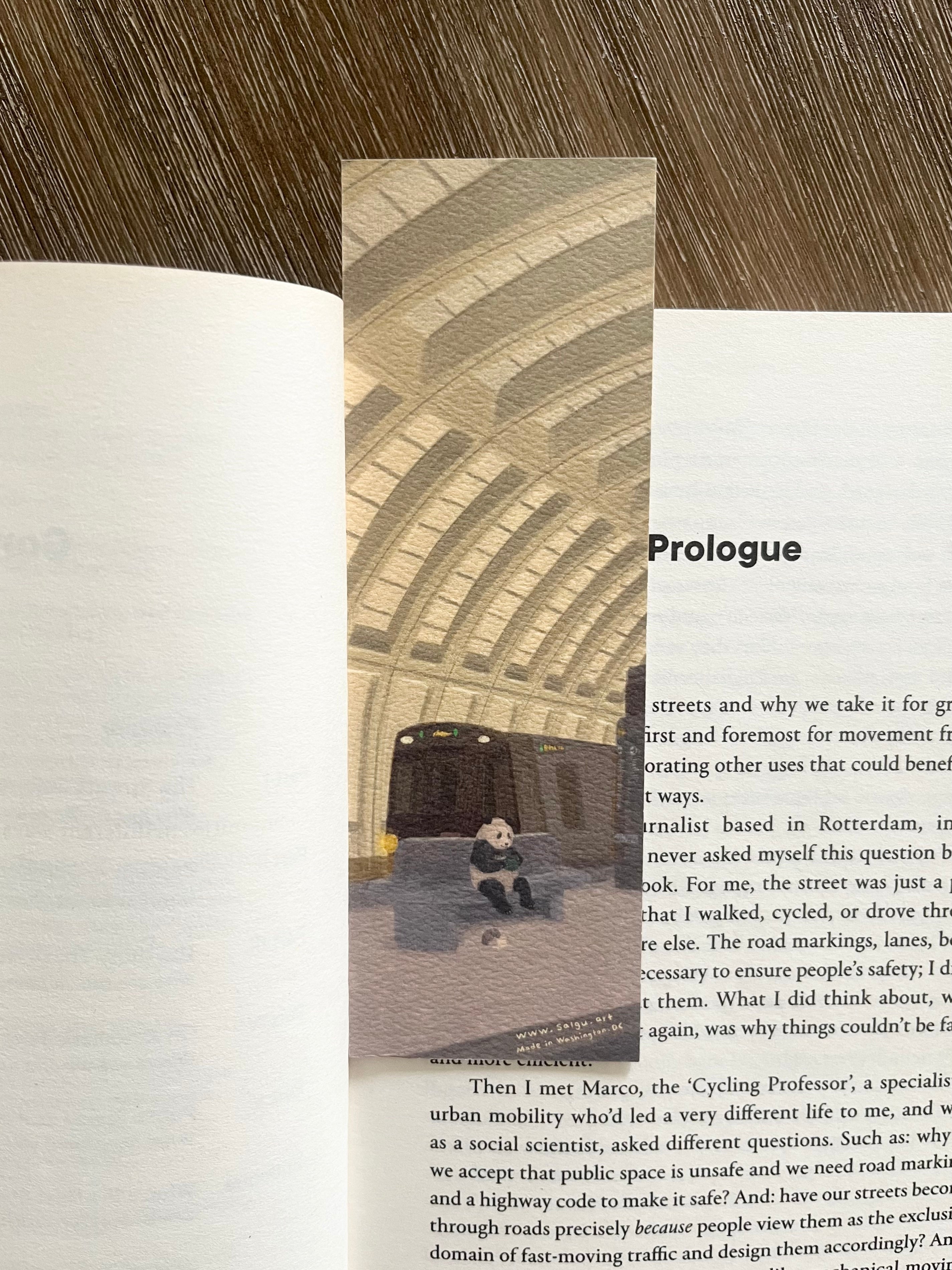 DC Metro Bookmark