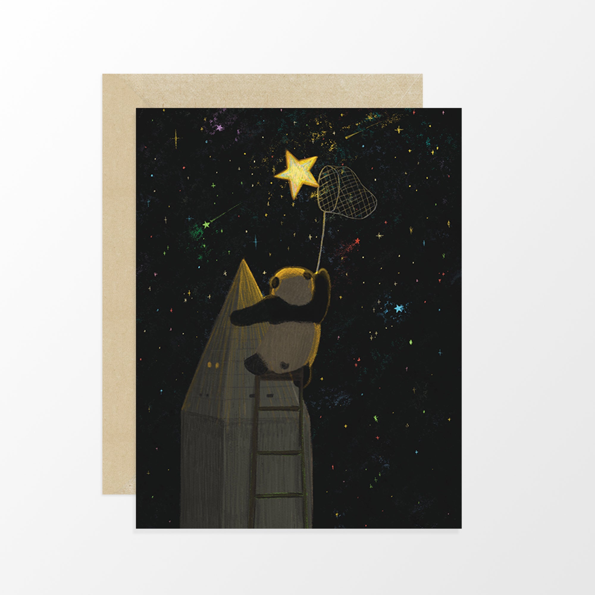 Star Catching Panda