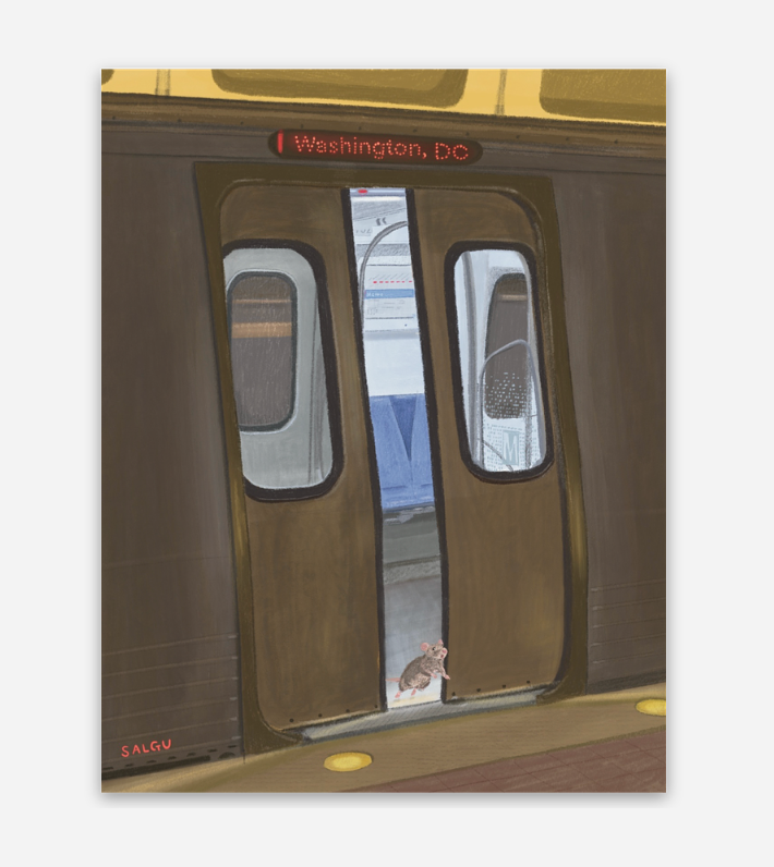 Metro Rat Sticker