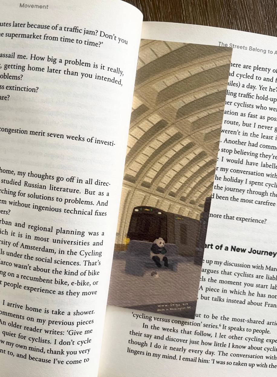 DC Metro Bookmark