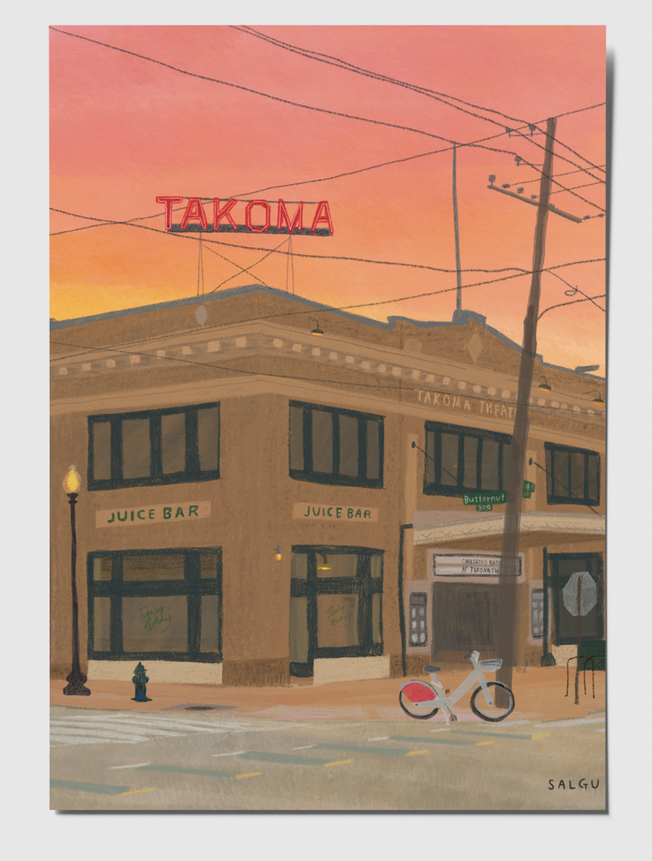 Takoma, Washington DC Postcard