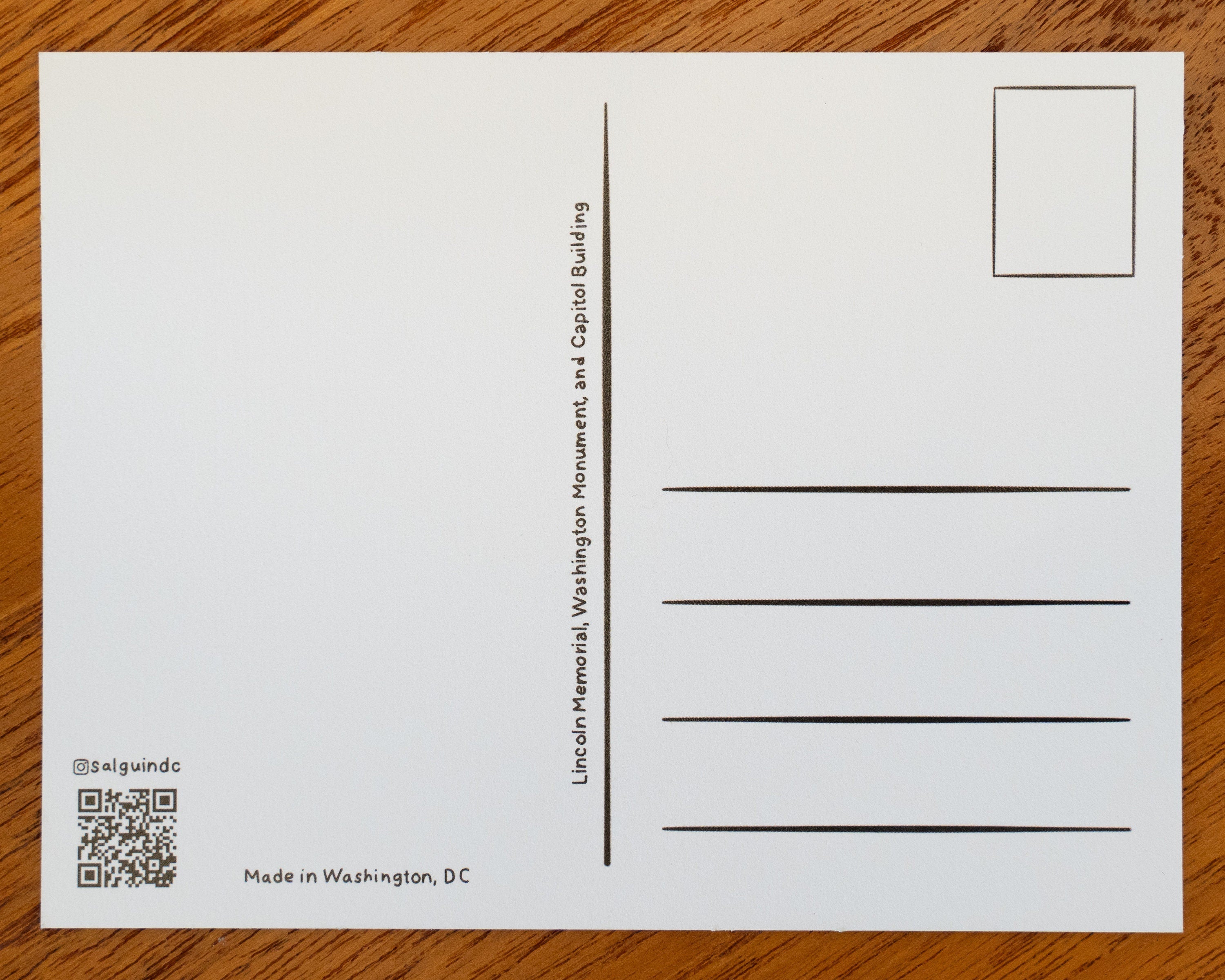 National Mall Postcard