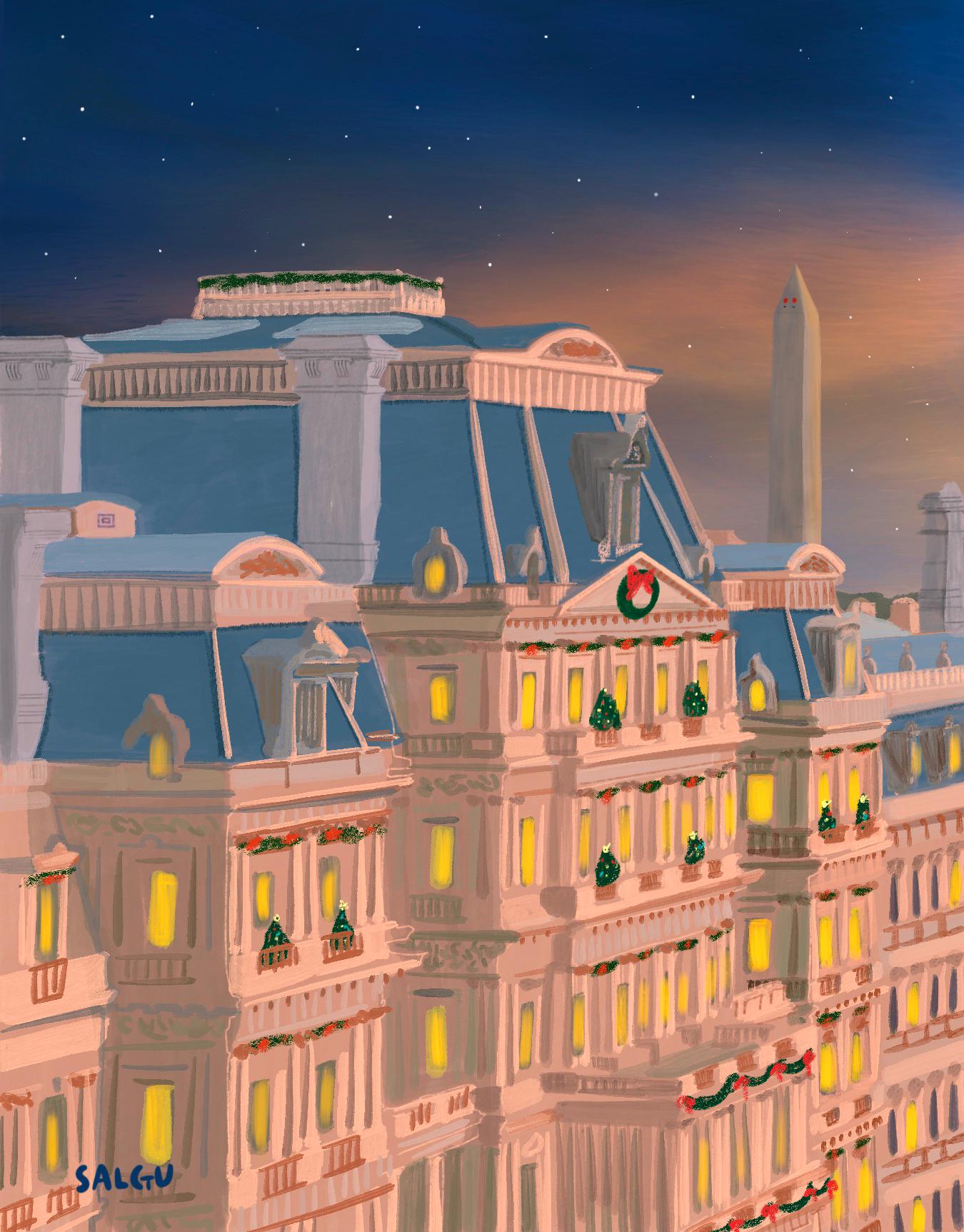 Eisenhower Executive Office Building Postcard