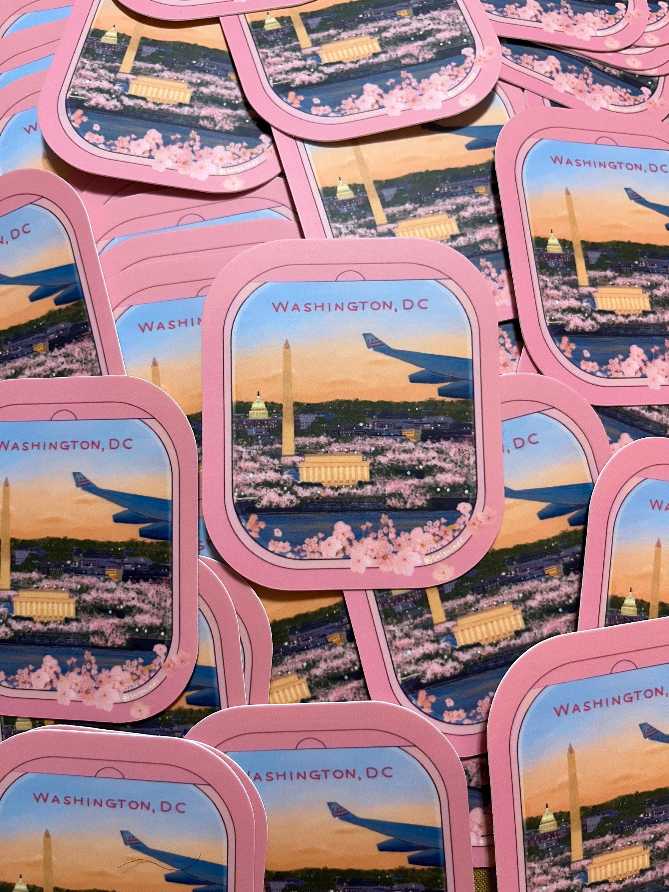 DC in Bloom Sticker