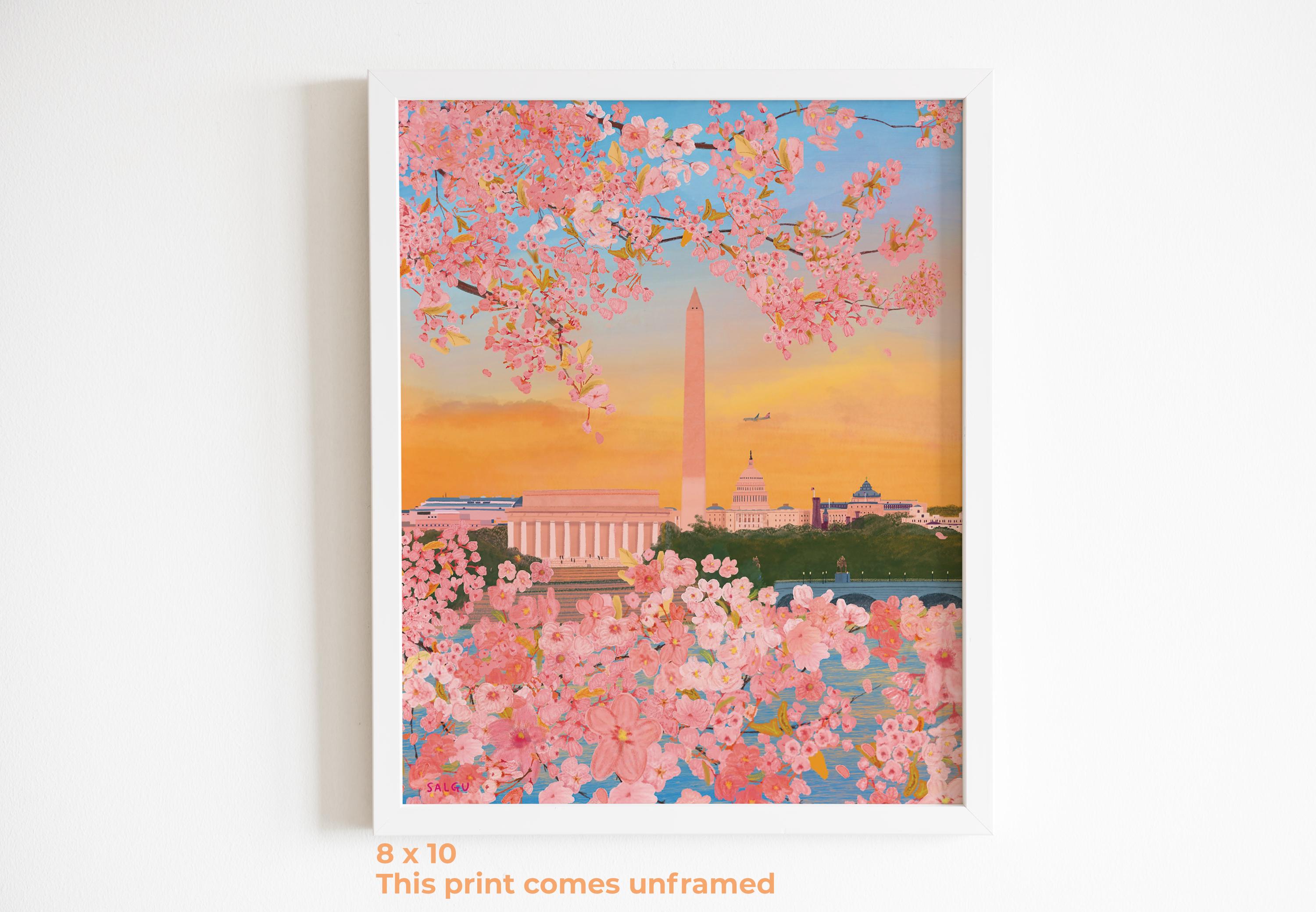 Blooming District Print