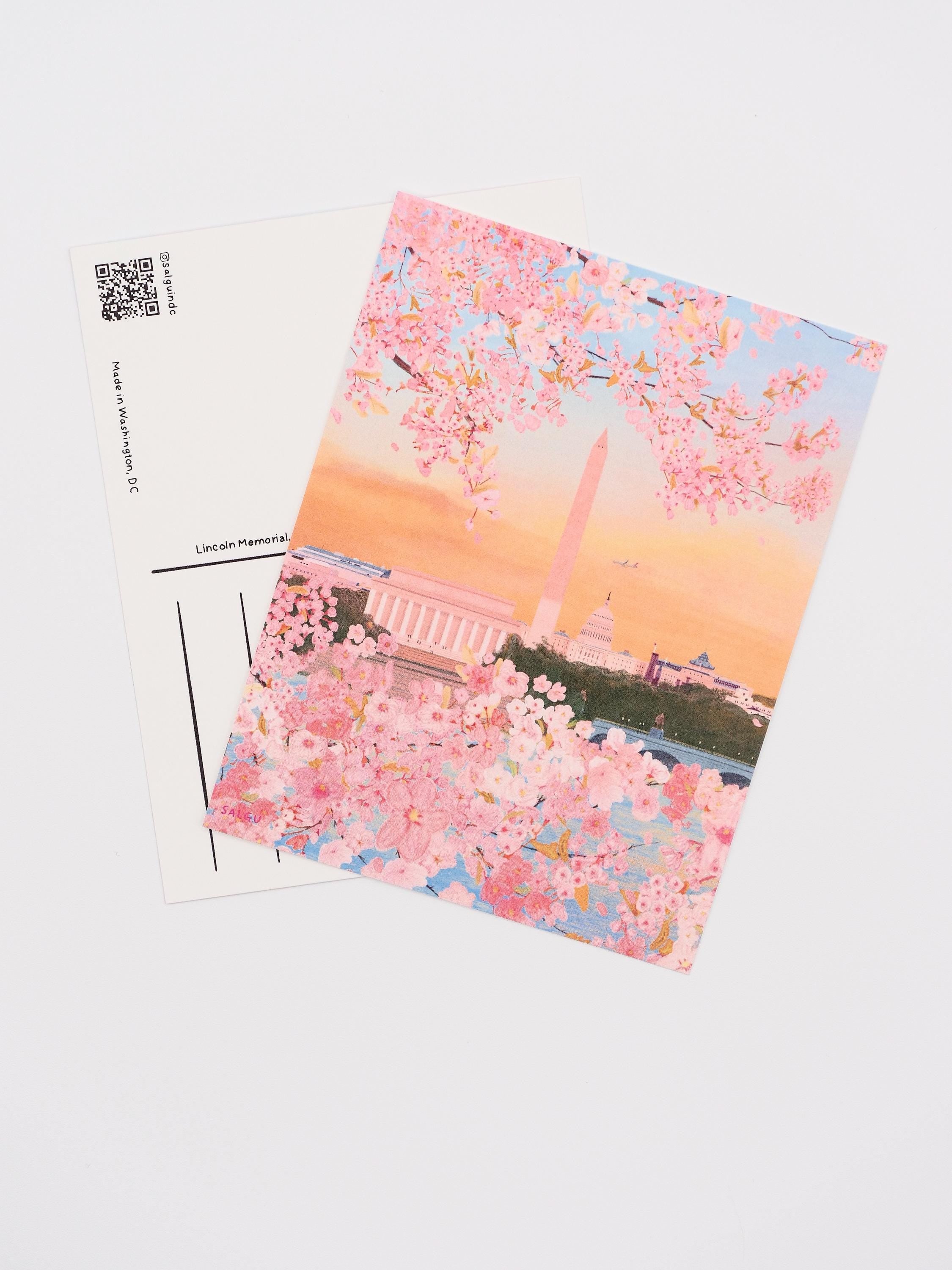 Blooming District Postcard