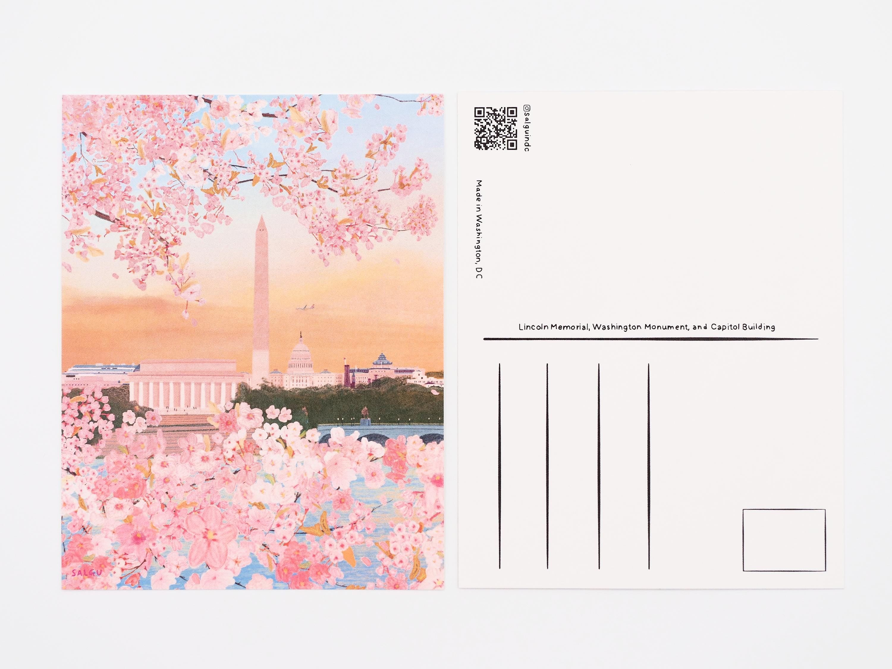 Blooming District Postcard