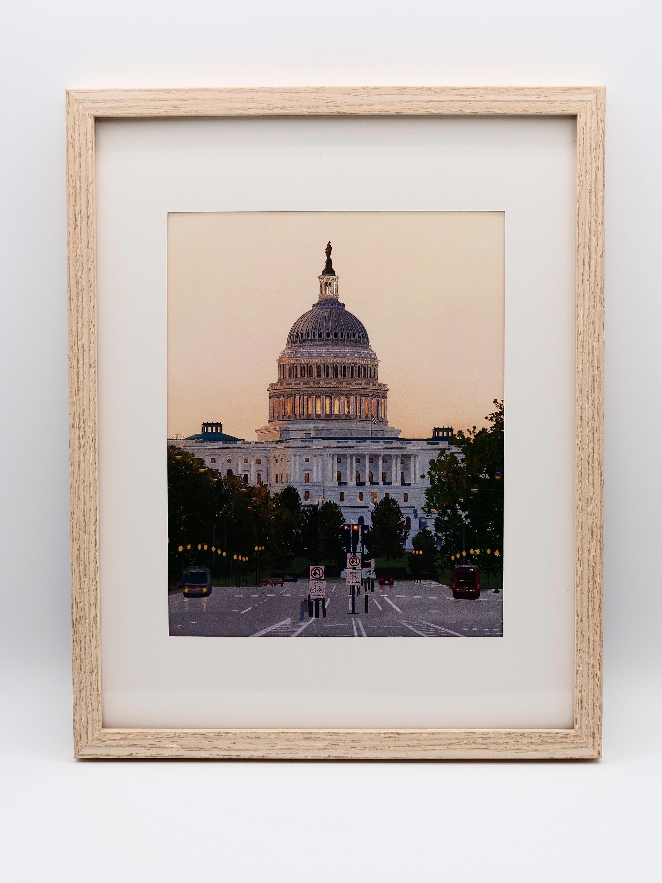 Capitol from Pennsylvania Avenue Print