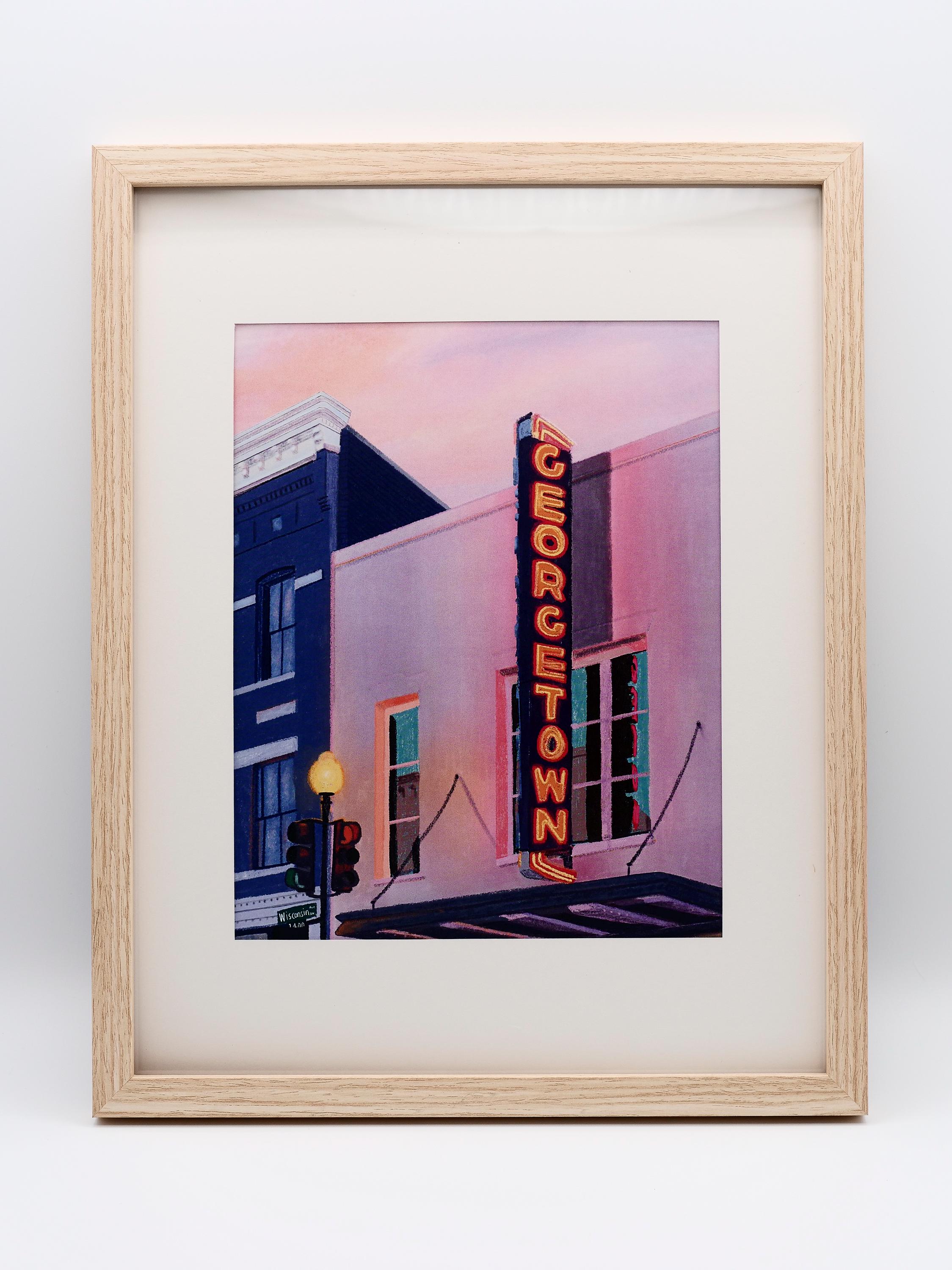 Historic Georgetown Sign Print