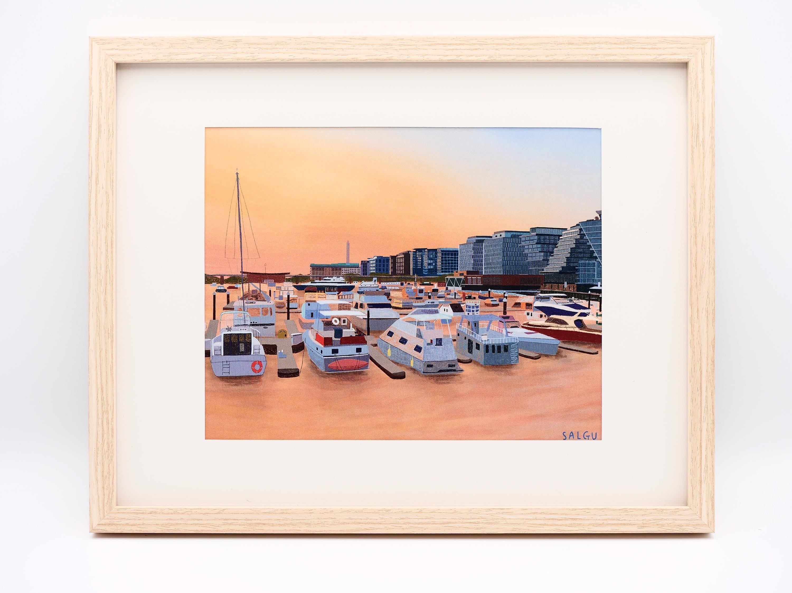 Wharf Marina Print