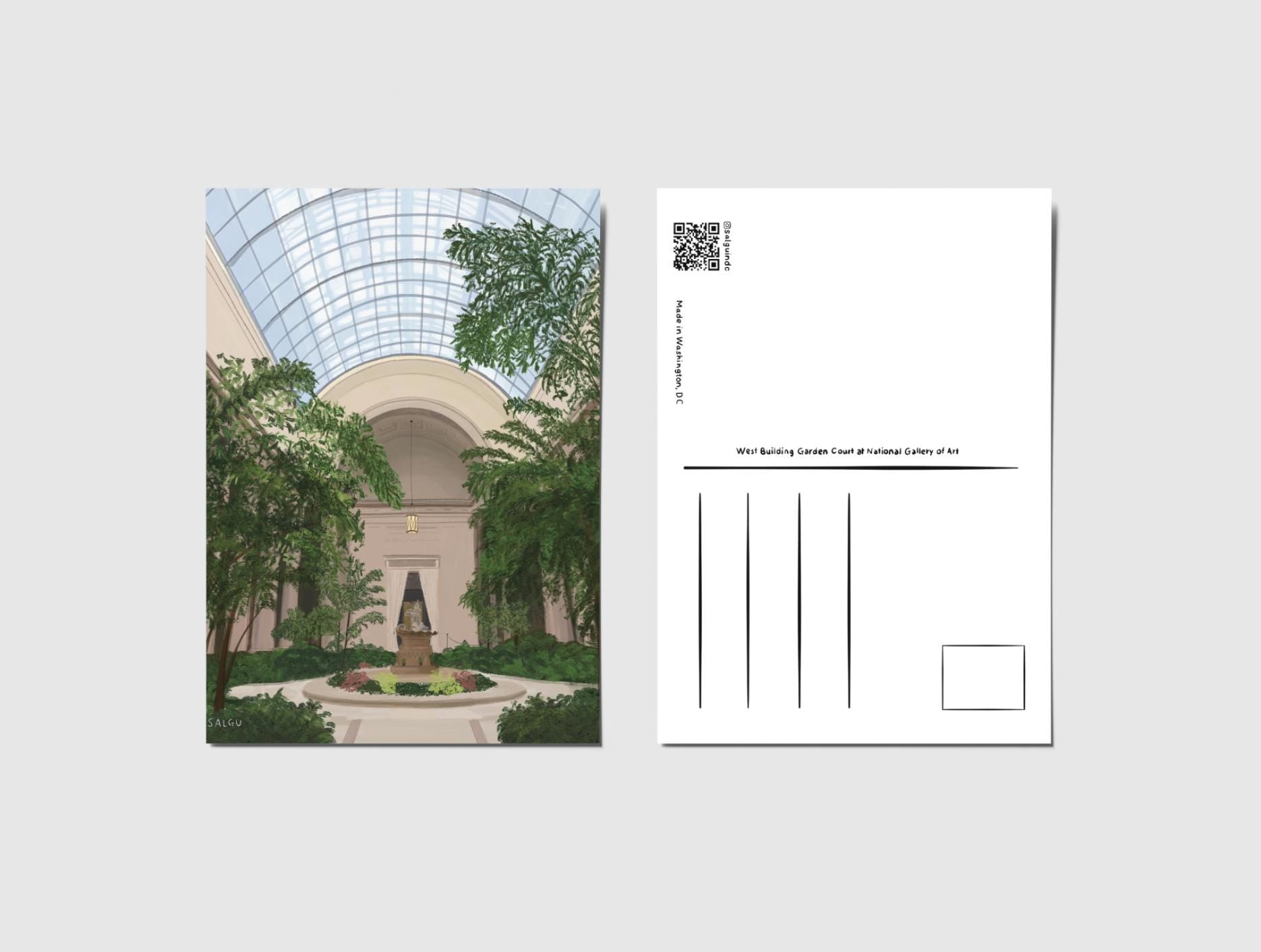 National Gallery of Art Postcard