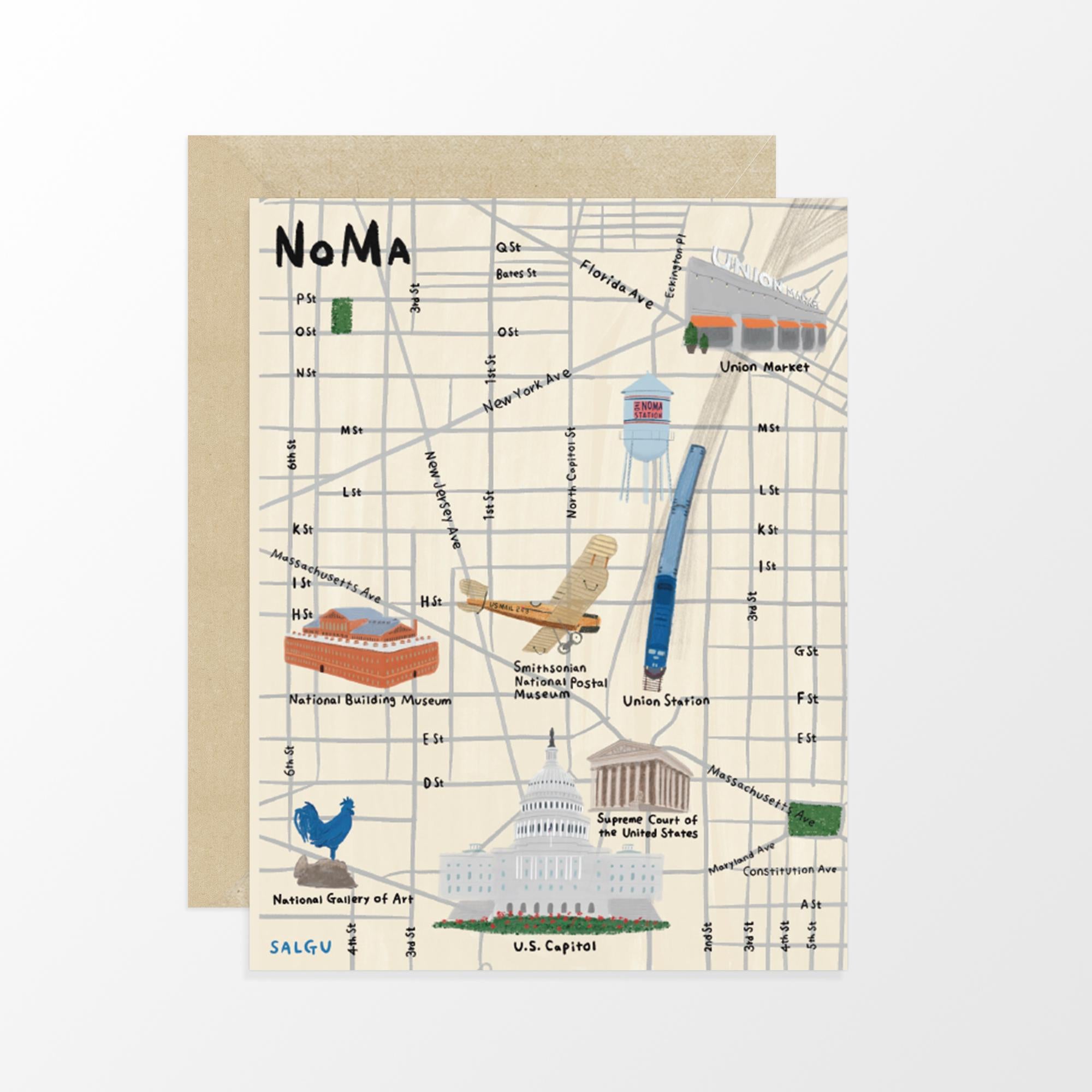 NoMa Map Card